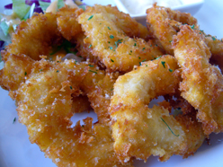 Squid fritters