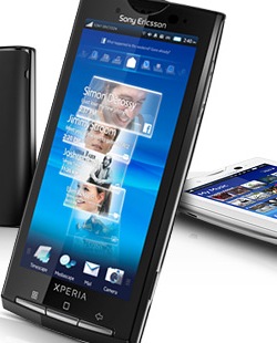 Xperia X10; picture from SE website Xperia X10